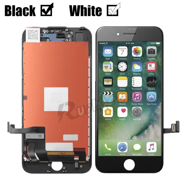 For Apple iPhone 7 Plus LCD Touch Screen Digitizer Replacement / Tempered Glass