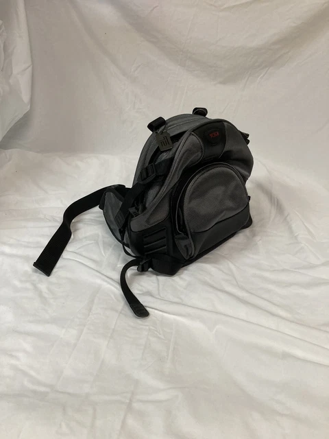 Tumi T2 Black Ballistic Nylon  Multi Compartment Travel  Rucksack