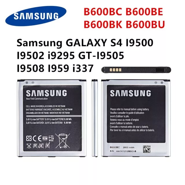 NEW OEM SAMSUNG B600BU B600BZ Galaxy S4 IV i9500 M919 i337 i537 i545 L720 R970