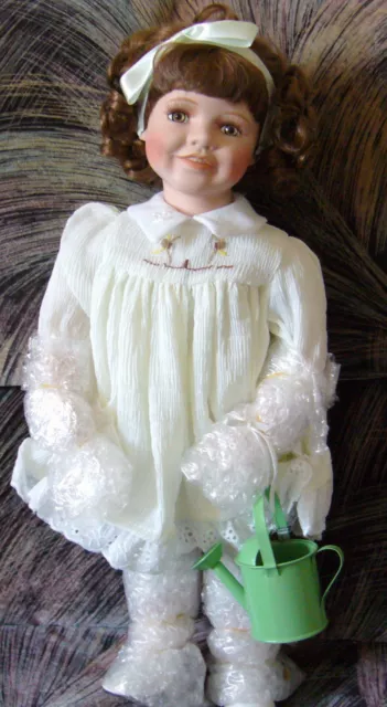 NIB Heritage Signature Collection Chrissy in the Garden Porcelain Gardener Doll