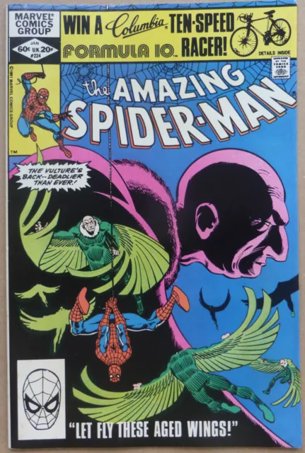 The Amazing Spider-Man #224, With "The Vulture", 1982.