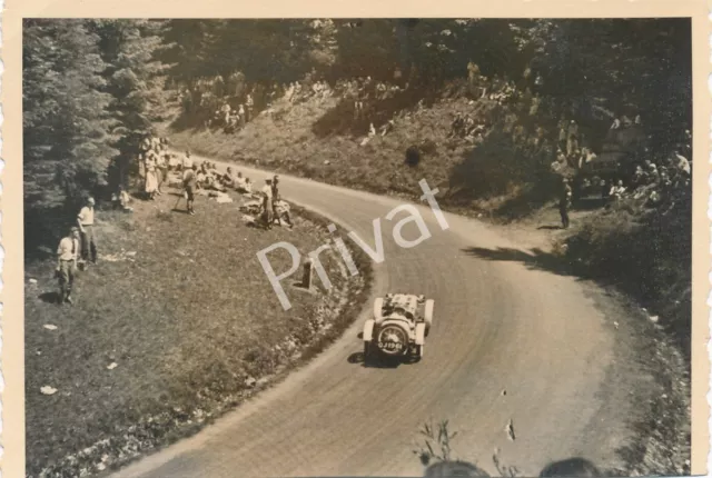 Foto Rennwagen Wanderer Kesselberg Straße Auto Rennen Oldtimer ca.1930 L1.13