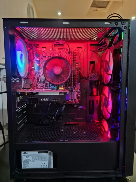 AMD RYZEN PRO Powerful Asus Gaming PC – MSI GTX 1050 Ti 16GB