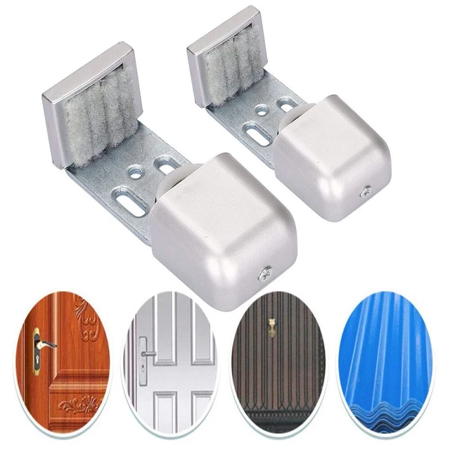 AUTOMATIC SLIDING DOOR Floor Guide Roller Wall Mount Bottom Stay