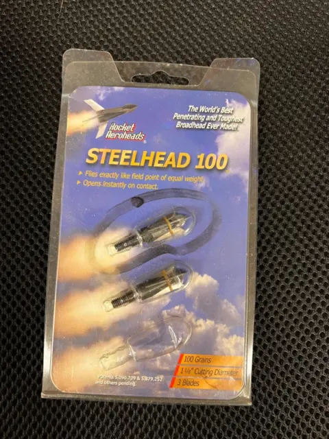 Rocket Aeroheads Steelhead 100 (Missing One)