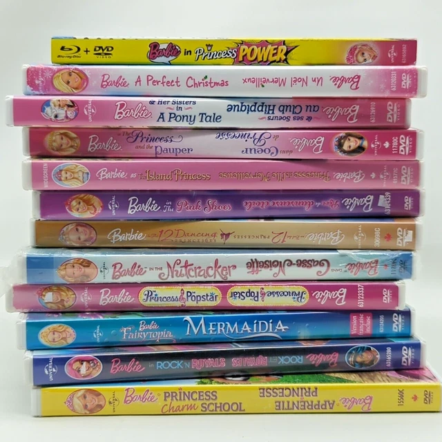 BARBIE MERMAID COLLECTION DVD R4 : 4-movie Collection Set (Pearl/Tale+2