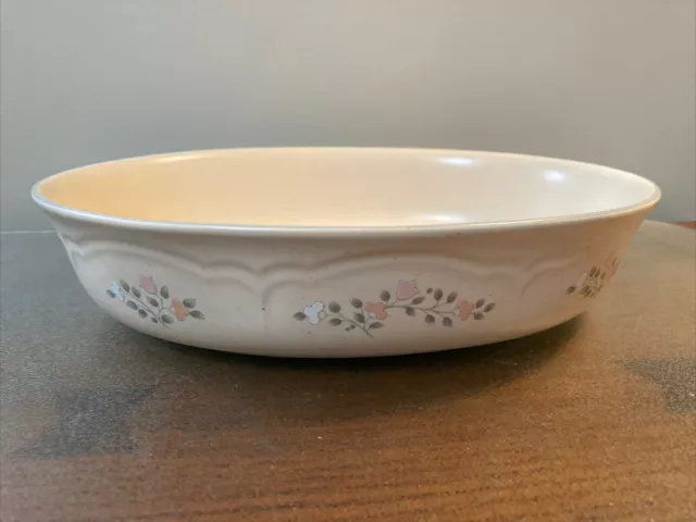 PFALTZGRAFF Stoneware REMEMBRANCE - 1 Qt OVAL BAKER SERVING BOWL DISH 10 1/4"