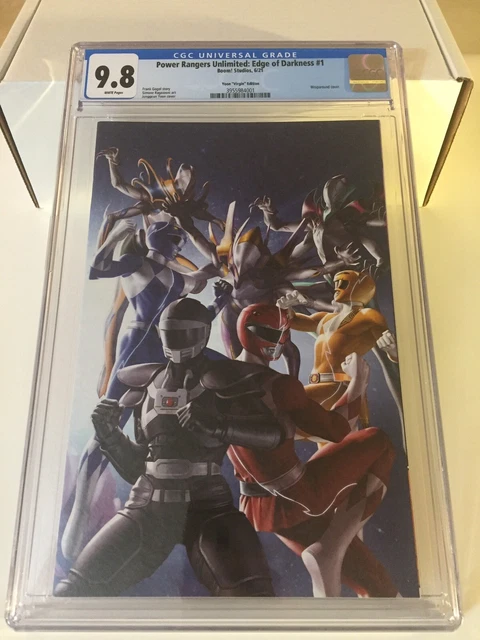 Power Rangers Unlimited Edge of Darkness #1–CGC 9.8–Yoon/Virgin/1:25 Variant