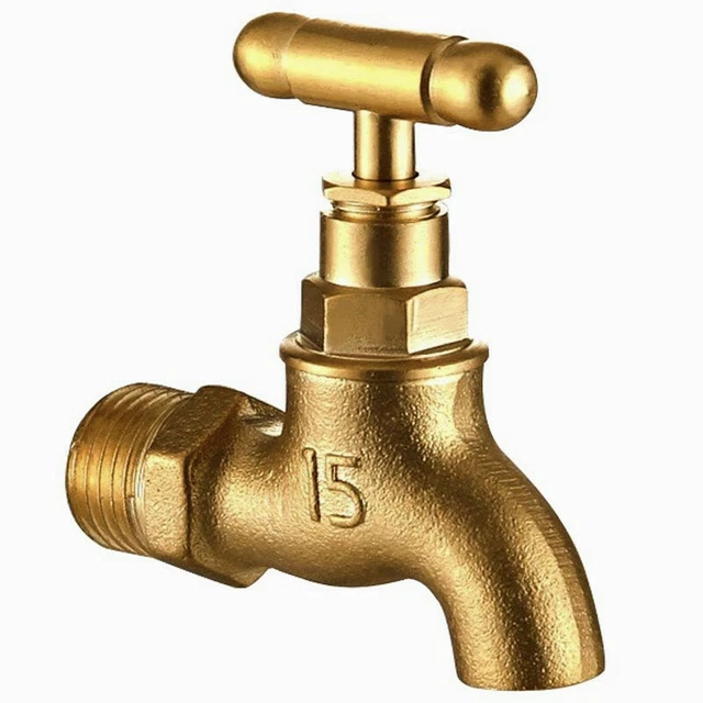 1X Remplacement Laiton Eau Robinet Mural Extérieur Usage 20mm Fils Cuisine /