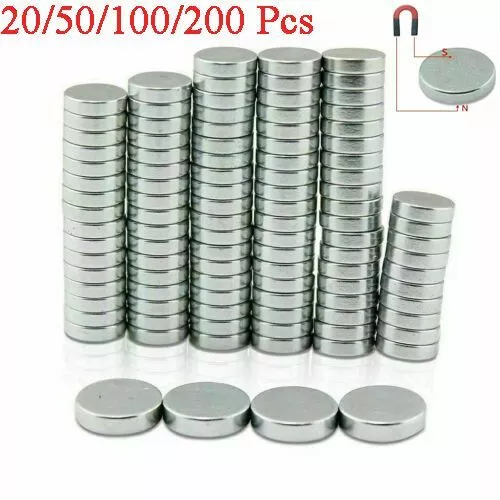 Super Strong N35 Round Disc Neodymium Mini Fridge Magnet Rare Earth 4X2mm 10x3mm