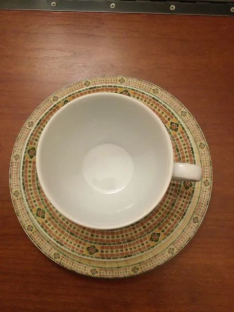 Wedgwood Pottery Home Series: Florence - trio of cup+saucer+side/tea plate #2