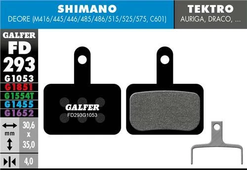 AHL Bicycle Semi-Metallic Disc Brake Pads For Shimano Deore M515 M515-LA M515-LA-M M505 M510 M525 M575 M601 M775 M395 M485 M416 M486 M495 Nexave C501 C601 - Foto 10