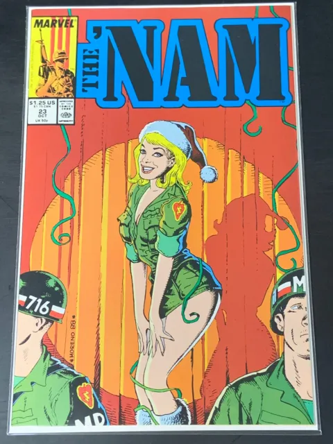 The 'Nam 23 Marvel Comics 1988 Pin Up Cover