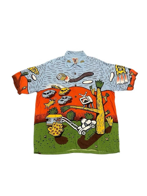 Mambo Lost Weekend アロハシャツ 25 years ago I was in Bali, I picked up this Mambo shirt
