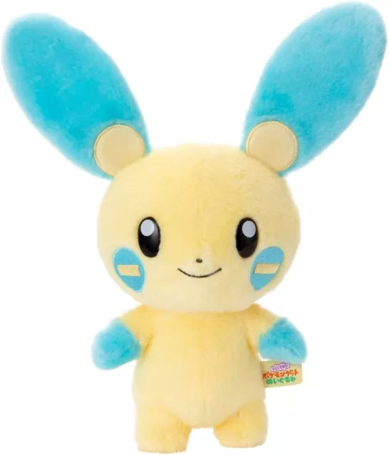 NEW TAKARA TOMY Plush Doll Pokemon Get " Kimi Ni Kimeta "   Minun New Fast ship