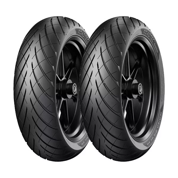 Coppia Gomme Metzeler 100/80-10 53L + 130/90-10 61L Roadtec Scooter