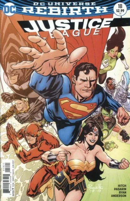 Justice League Rebirth #17 2017  DC Comic Batman Wonder Woman Flash Superman NM