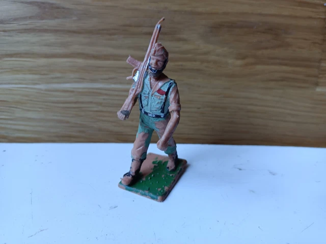 Lot Anciens Soldats Plastique 1/32 – Barbares Huns – Vintage Fabrication Française