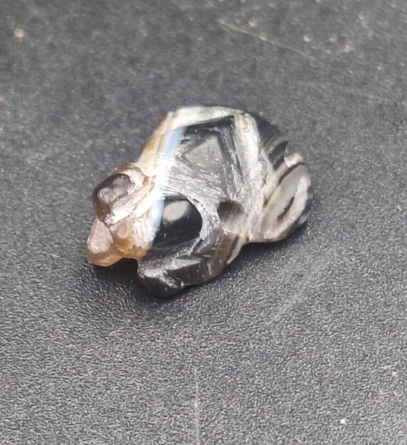 Original Ancient Agate frog Figure Animal Bead Pendant Ancient Pyu Culture Burma