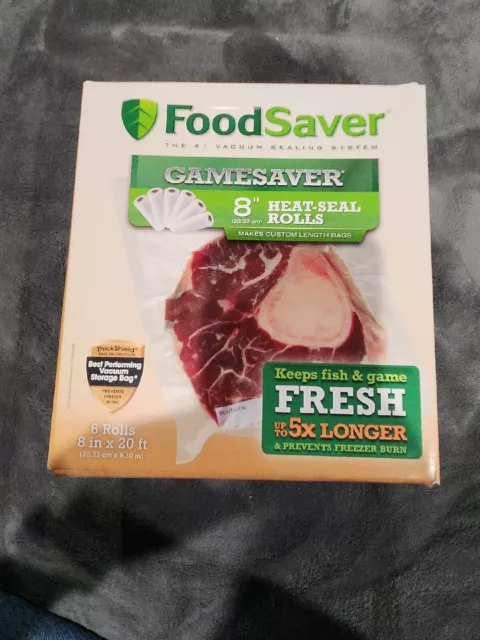 Aspiradora FoodSaver GameSaver 8" x 20' (Paquete de 6)