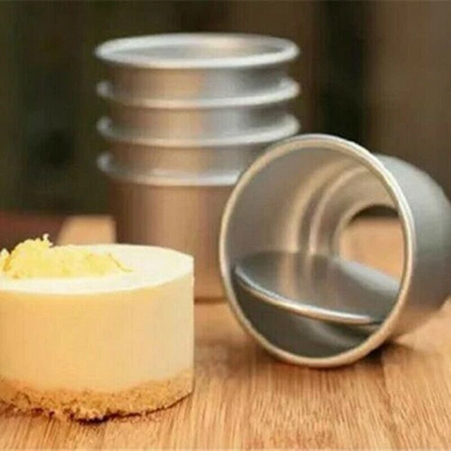 Stampo da forno versatile 10 pz mini padella rotonda in alluminio per varie prel