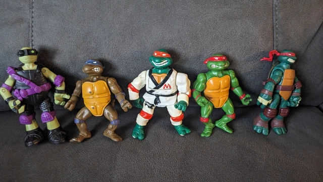 TMNT Teenage Mutant Ninja Turtles Mixed Vintage Lot Of Action Figures