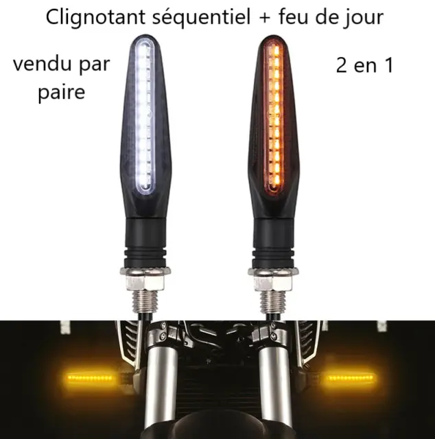 Clignotant LED + Feu jour KTM Duke Super RC adventure 1290 1090 790 690 390 125