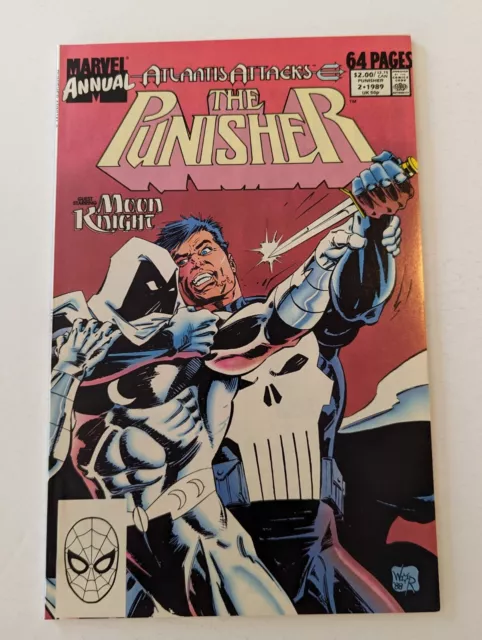 The Punisher Annual #2 Direct (Marvel - 1989)