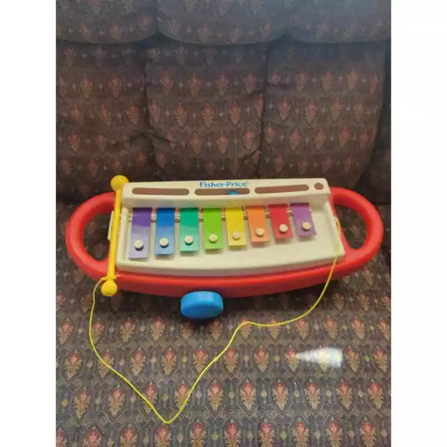 Fisher price vintage 1989 rock n roll xylophone