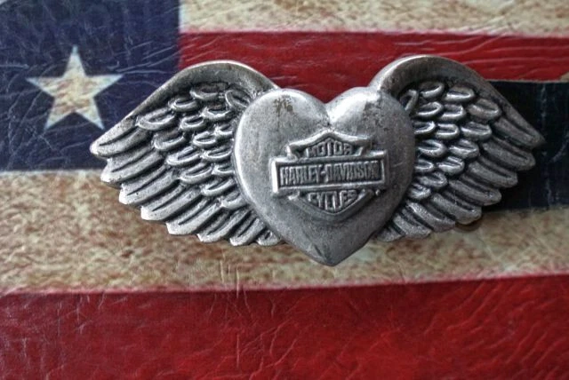 Damen Harley Davidson Gürtelschnalle