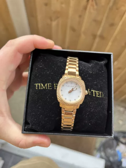 Ted Baker Watches  Ladies Rose Gold Tone Quartz Watch on Bracelet