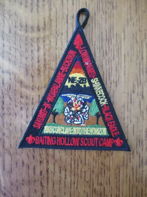 Boy Scout OA 2005 NE-2B Conclave patch Baiting Hollow Camp Lodge 360 Shinnecock