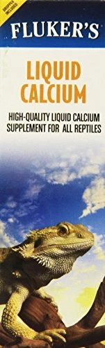 Fluker Labs SFK73061 Liquid Calcium Concentrated Reptile Supplement, 1.7-Ounce