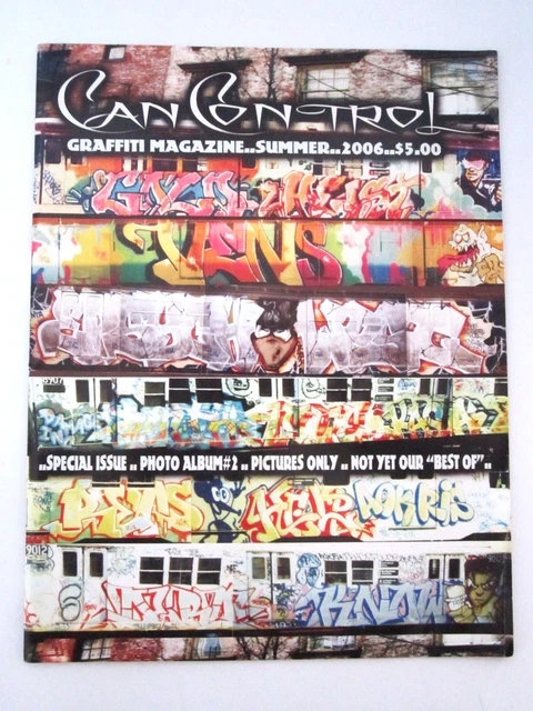 CAN CONTROL graffiti magazine 3冊セット ALL 7 CAN CONTROL GRAFFITI MAGAZINES NO REPRINTS+ FREE