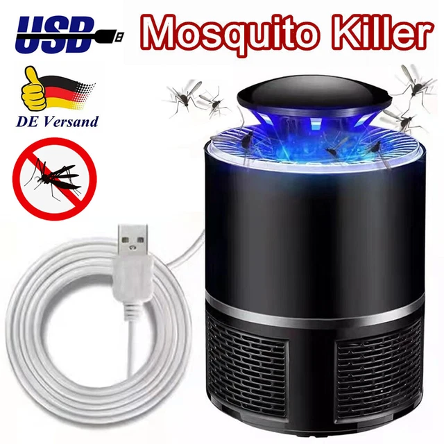 Moskito Killer Insektenvernichter USB Elektrisch UV LED Lampe Mückenfalle Licht