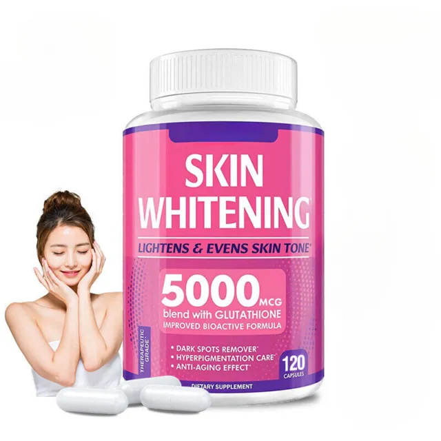 Skin Whitening Capsules - L-Glutathion - Aufhellung, Antioxidans, Anti-Aging