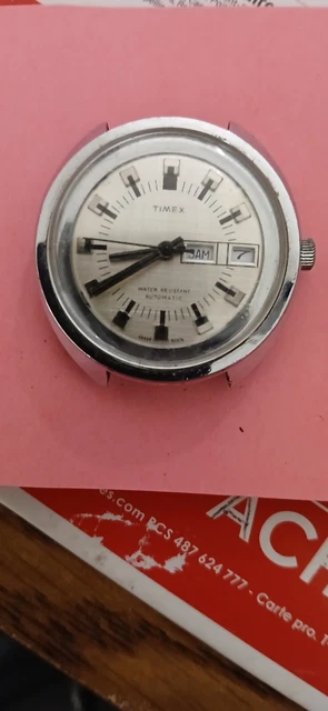 Montre Bracelet Ancienne Timex (réf. 112-6/A4) - Occasion, Style Vintage Pour Femme