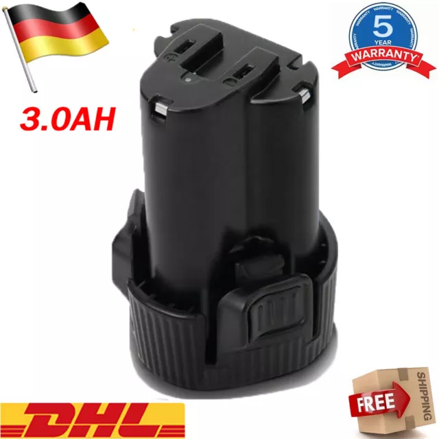 Für Makita Akku BL1013 10,8V 4,8Ah Li-Ion 194550-6  Ersatzakku BL1014 DE