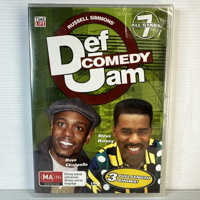 Def Comedy Jam 7 All Stars DVD Series Rare Region 4 PAL Aus Brand New Free Post