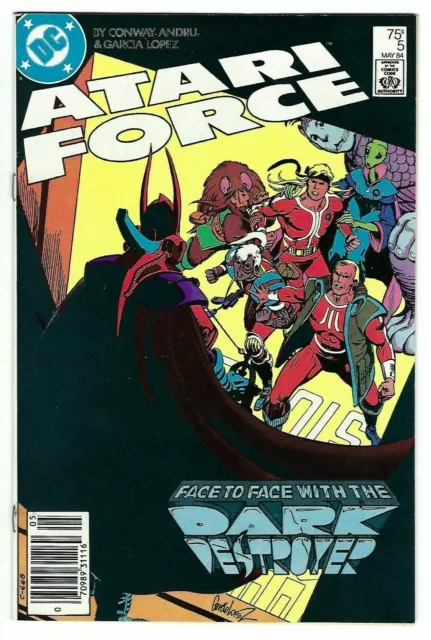 Atari Force #5 DC Comics Newsstand May 1984 (FNVF)