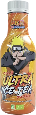 Tè ghiacciato biologico, Naruto, tè nero melone con gusto melone 12 x 500 ml