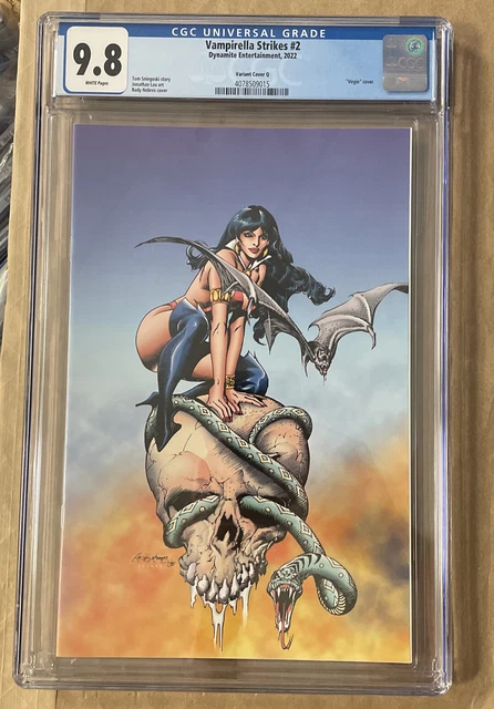 Vampirella Strikes # 2 Rudy Nebres 1:10 Virgin Variant Cover CGC 9.8