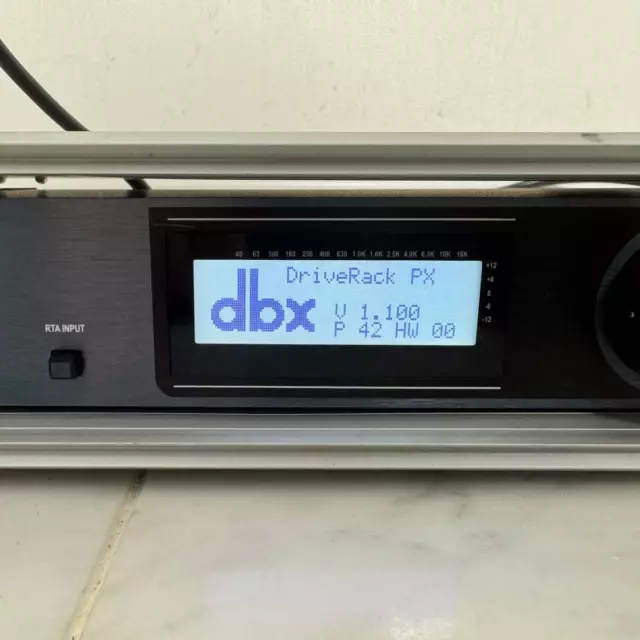 Dbx Drive Rack Px Speaker Processor With Power Cord, Confirmed 2
