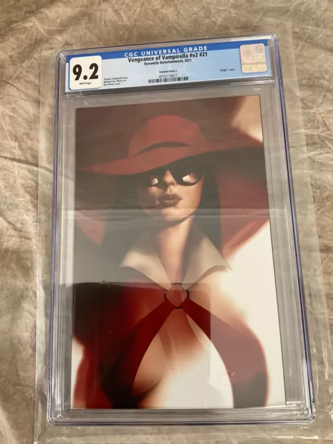 Vengeance of Vampirella v2 #21 CGC 9.2 Ben Oliver Virgin Cover