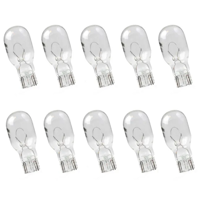 10x W16W T15 GLÜHLAMPE GLASSOCKELLAMPE 12V 16 WATT W2,1X9,5D