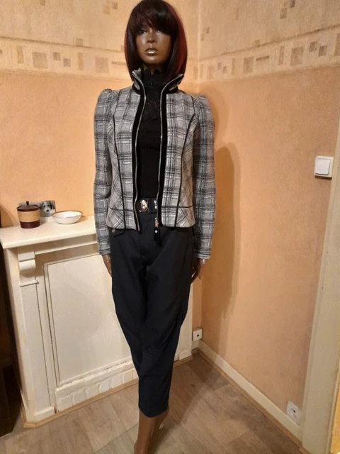 Manteau D'Hiver High Use By Claire Campbell - Modèle RESPOND - Laine Et Duvet - Taille XL/42 - Neuf Étiqueté