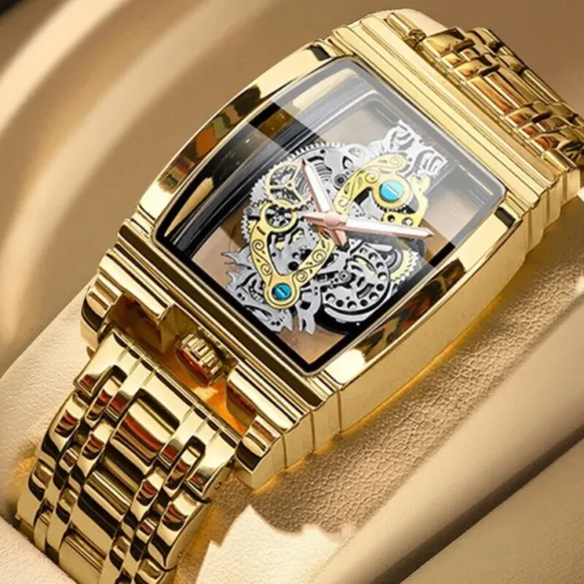 Herren Uhr Luxus Armbanduhr Männer wasserdicht Uhren stahl Armband neu 2024