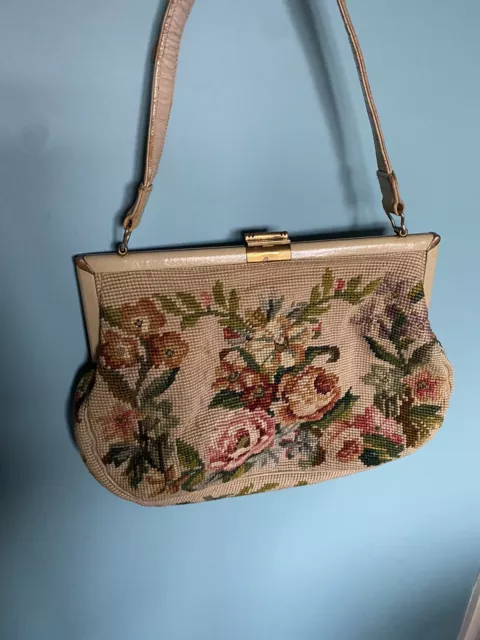 Vintage Tapestry Handbag