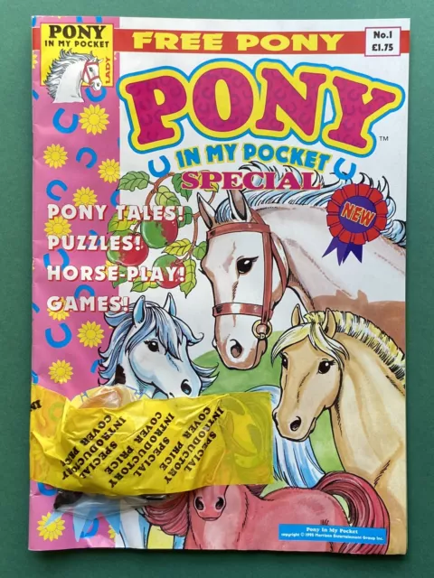 Pony In My Pocket Special Magazine #1 Rare 1st Issue Free Gift(Morrison 1995) FN