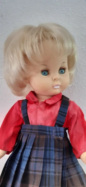 Poupée Ancienne Ratti Composition 53 Cm - Italienne Années 50 - Vintage